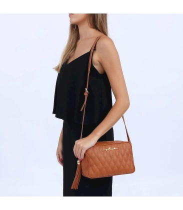 BOLSA PEQUENA LUIZA BARCELOS MARROM