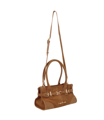BOLSA PEQUENA LUIZA BARCELOS MARROM