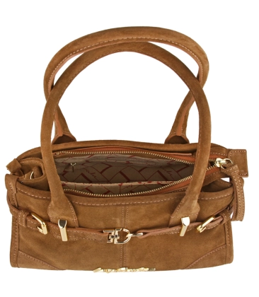BOLSA PEQUENA LUIZA BARCELOS MARROM