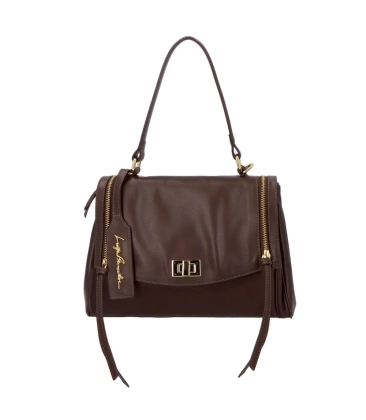 BOLSA PEQUENA LUIZA BARCELOS MARROM