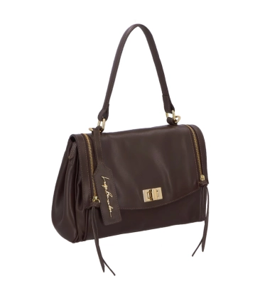 BOLSA PEQUENA LUIZA BARCELOS MARROM