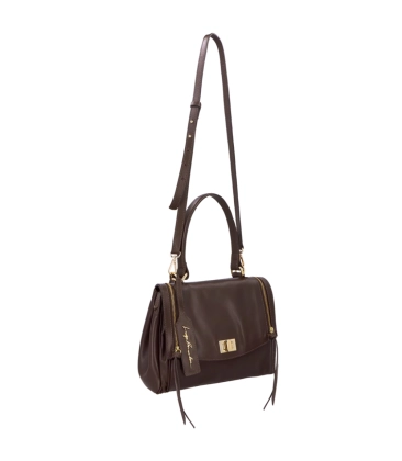 BOLSA PEQUENA LUIZA BARCELOS MARROM