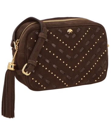 BOLSA PEQUENA LUIZA BARCELOS MARROM