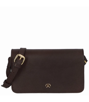 BOLSA PEQUENA LUIZA BARCELOS MARROM