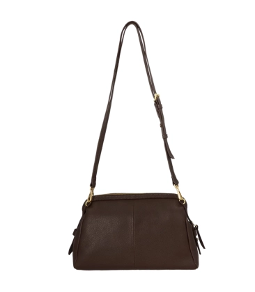 BOLSA PEQUENA LUIZA BARCELOS MARROM