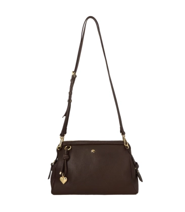 BOLSA PEQUENA LUIZA BARCELOS MARROM