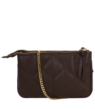 BOLSA PEQUENA LUIZA BARCELOS MARROM