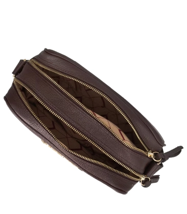 BOLSA PEQUENA LUIZA BARCELOS MARROM