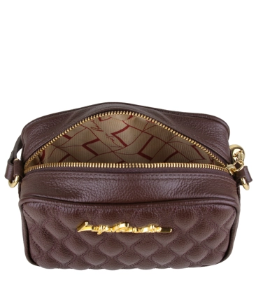 BOLSA PEQUENA LUIZA BARCELOS MARROM