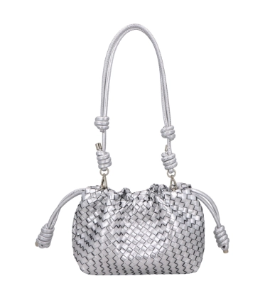 BOLSA PEQUENA LUIZA BARCELOS PRATA