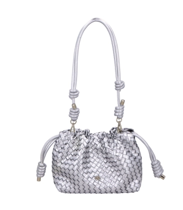 BOLSA PEQUENA LUIZA BARCELOS PRATA