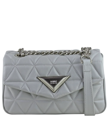 BOLSA PEQUENA MATELASSÊ 944 SCHUTZ CINZA