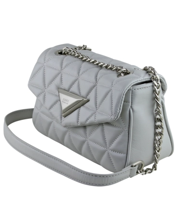 BOLSA PEQUENA MATELASSÊ 944 SCHUTZ CINZA
