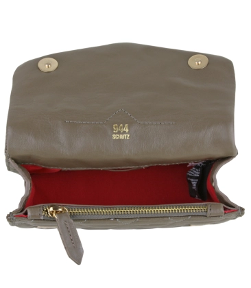 BOLSA PEQUENA MATELASSÊ 944 SCHUTZ CINZA