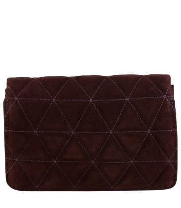 BOLSA PEQUENA MATELASSÊ 944 SCHUTZ MARROM
