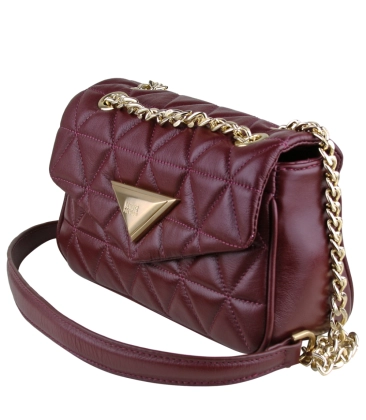 BOLSA PEQUENA MATELASSÊ 944 SCHUTZ VINHO