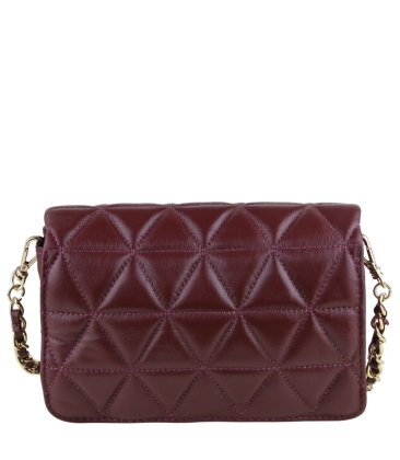 BOLSA PEQUENA MATELASSÊ 944 SCHUTZ VINHO