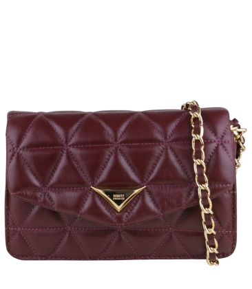 BOLSA PEQUENA MATELASSÊ 944 SCHUTZ VINHO
