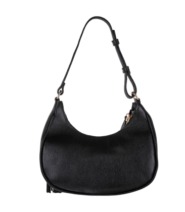 BOLSA PEQUENA MEIA LUA LUIZA BARCELOS PRETO
