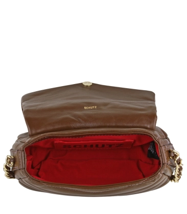BOLSA PEQUENA SCHUTZ MARROM