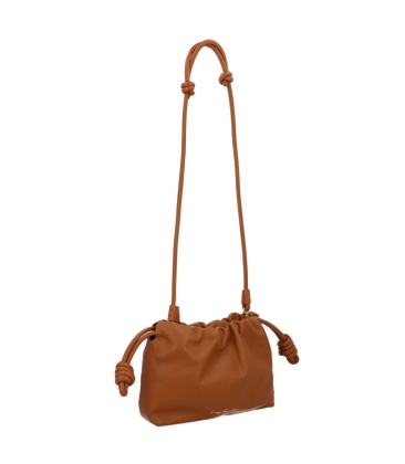 BOLSA PEQUENA SLOUCH LUIZA BARCELOS CARAMELO