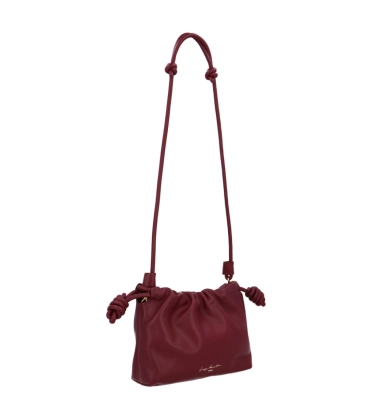 BOLSA PEQUENA SLOUCH LUIZA BARCELOS VINHO