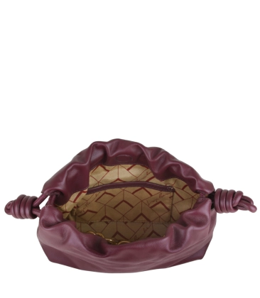 BOLSA PEQUENA SLOUCH LUIZA BARCELOS VINHO