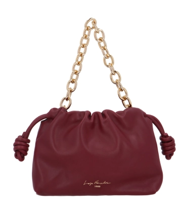 BOLSA PEQUENA SLOUCH LUIZA BARCELOS VINHO