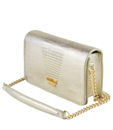 BOLSA PEQUENA SOPHIA SCHUTZ DOURADO
