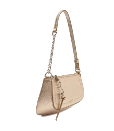 BOLSA PEQUENA TINA SCHUTZ DOURADO
