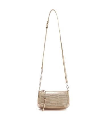 BOLSA PEQUENA TINA SCHUTZ DOURADO