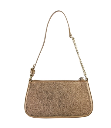 BOLSA PEQUENA TINA SCHUTZ DOURADO