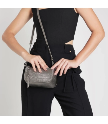 BOLSA PEQUENA TINA SCHUTZ PRATA