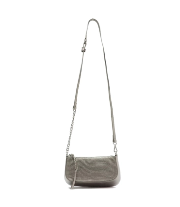 BOLSA PEQUENA TINA SCHUTZ PRATA