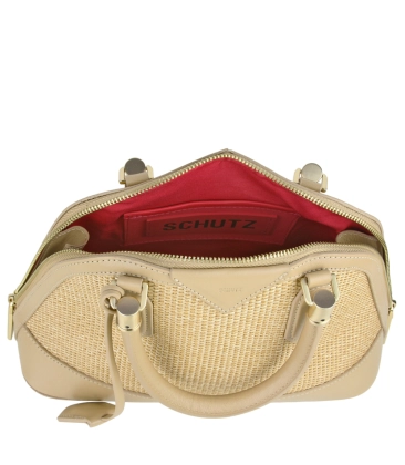 BOLSA PEQUENA TOTE SCHUTZ BEGE
