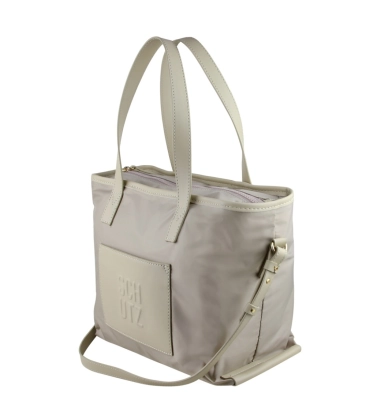 BOLSA PEQUENA TOTE WILLA SCHUTZ BEGE