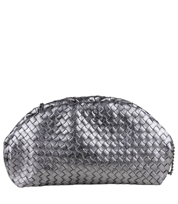 BOLSA PEQUENA TRESSÊ LUIZA BARCELOS PRATA