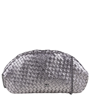 BOLSA PEQUENA TRESSÊ LUIZA BARCELOS PRATA