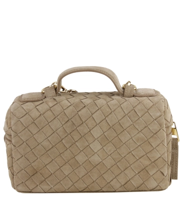 BOLSA PEQUENA TRESSÊ LUIZA BARCELOS BEGE