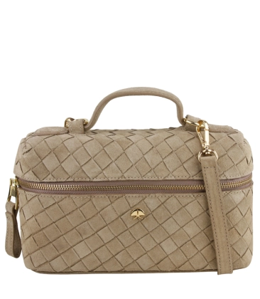 BOLSA PEQUENA TRESSÊ LUIZA BARCELOS BEGE