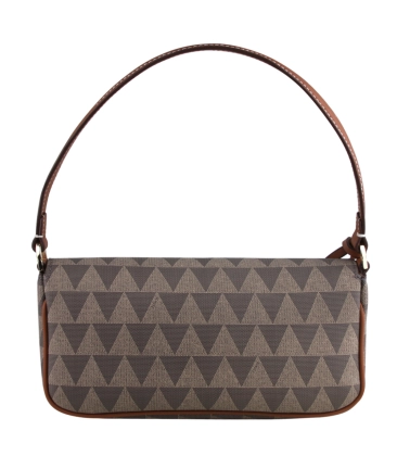 BOLSA PEQUENA TRIANGLE SCHUTZ MARROM