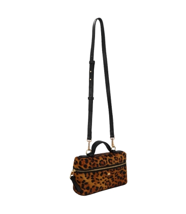 BOLSA PEQUENA VANITY LUIZA BARCELOS ANIMAL PRINT