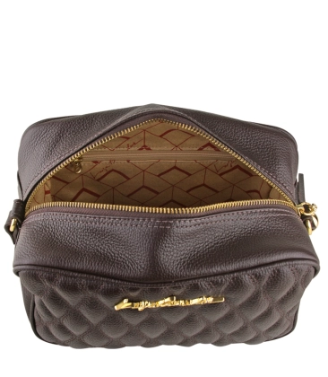 BOLSA PEQUENA VIENA LUIZA BARCELOS MARROM