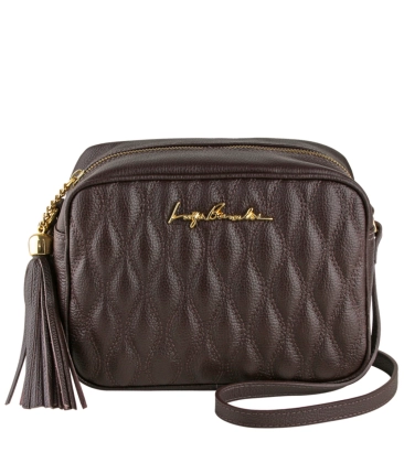 BOLSA PEQUENA VIENA LUIZA BARCELOS MARROM