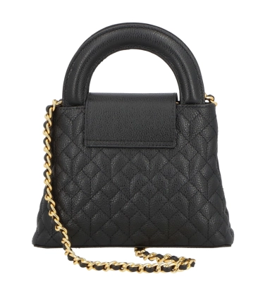 BOLSA PEQUENA VIENA MATELASSÊ LUIZA BARCELOS PRETO