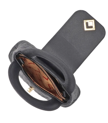 BOLSA PEQUENA VIENA MATELASSÊ LUIZA BARCELOS PRETO
