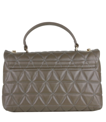 BOLSA SATCHEL MÉDIA MATELASSÊ 944 SCHUTZ CINZA
