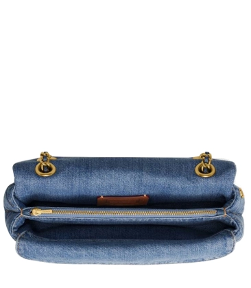 BOLSA COACH NEW YORK TABBY SHOULDER 26 AZUL