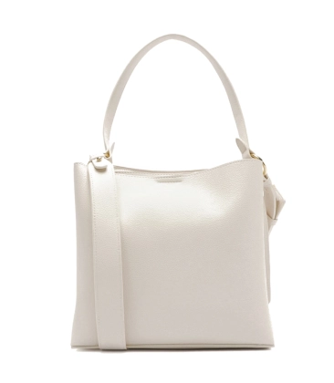 BOLSA TOTE GRANDE BAG CHARM AREZZO BRANCO