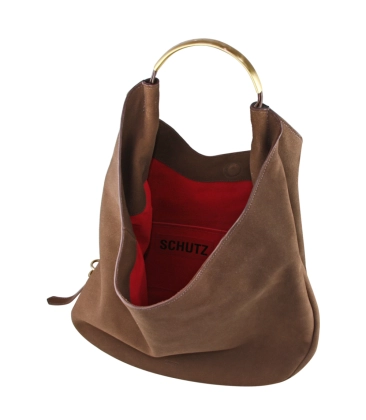 BOLSA TOTE GRANDE JACK SCHUTZ MARROM